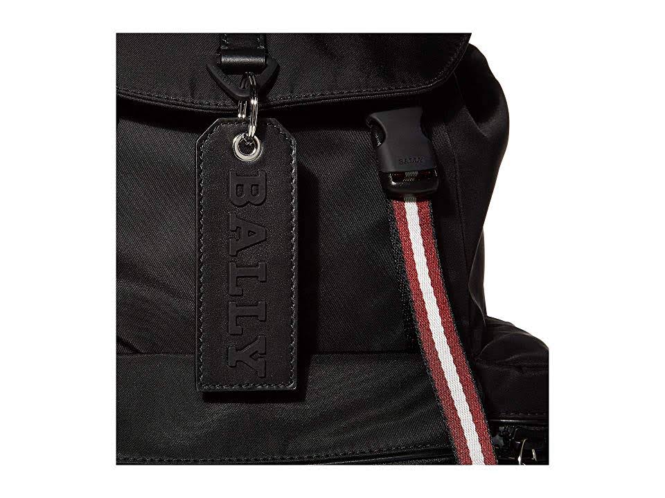 Bally Nylon Crew Backpack - Black