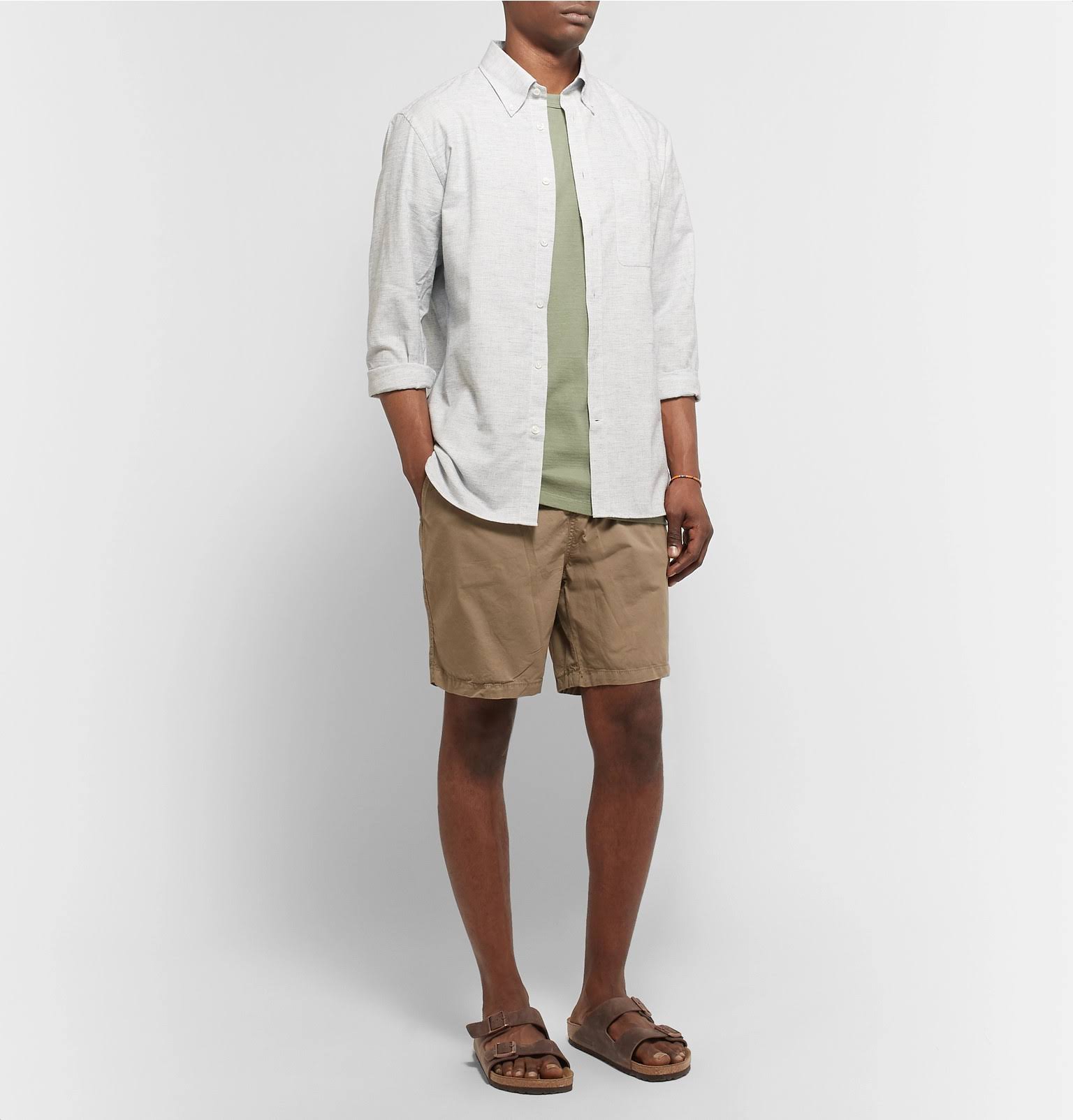Birkenstock Leather Arizona Sandals - Habana