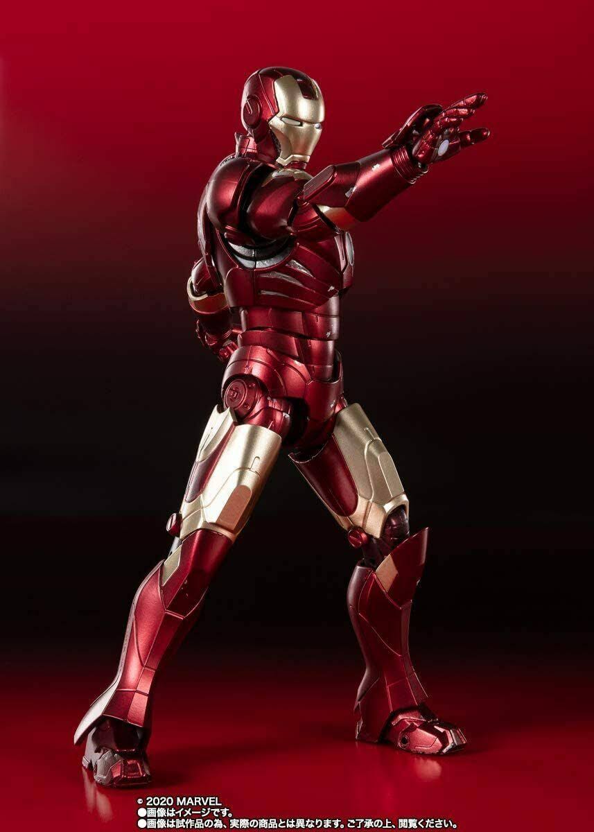S.H.Figuarts Iron Man Mark 3 Birth of Iron Man Edition 155mm PVC Figure New