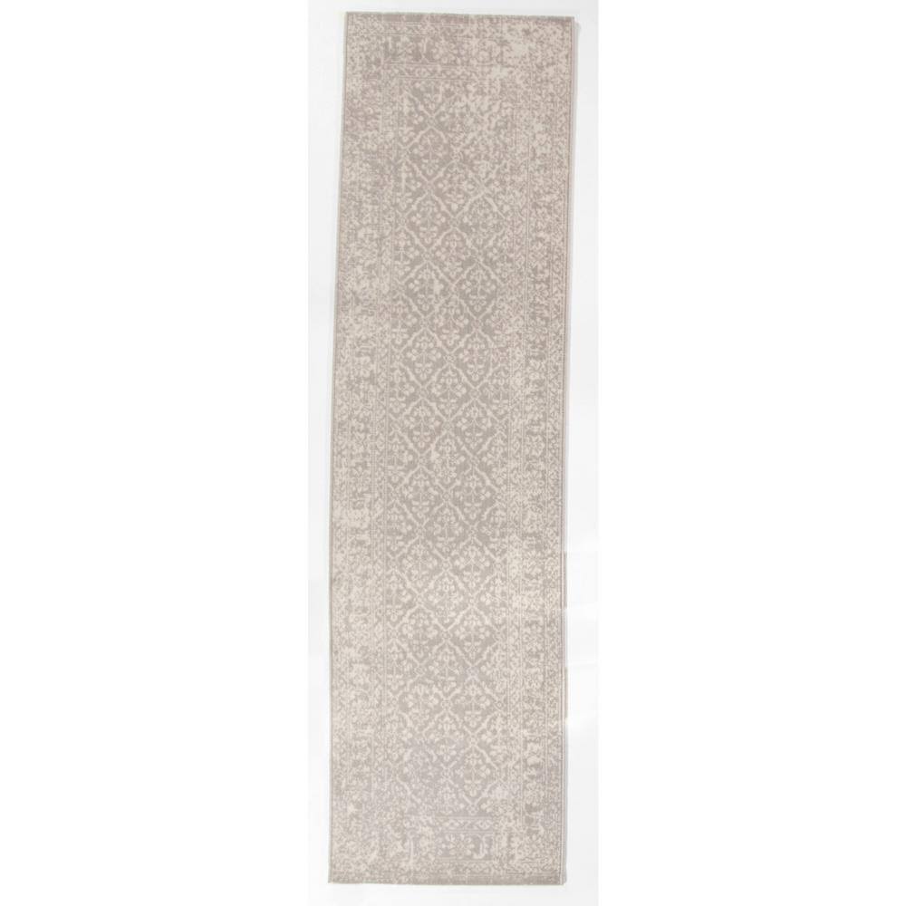 BALTA Sievert Grey 2 ft. x 7 ft. Indoor/Outdoor Runner Rug