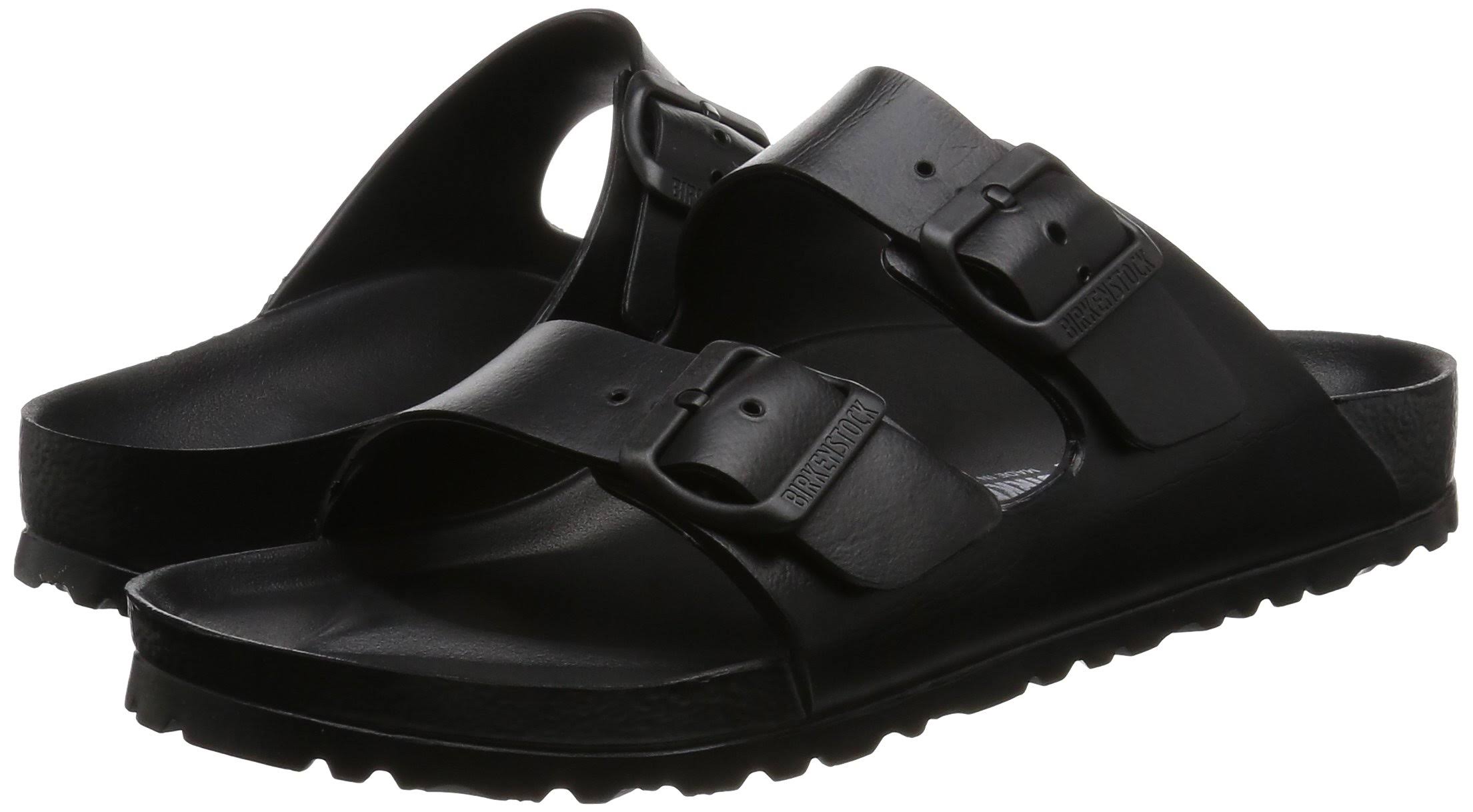 Birkenstock Unisex Arizona Essentials Eva Sandals - Narrow (Black, 37 Narrow)