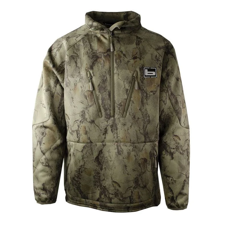 Banded Men's Heavy Tec Fleece 1/2 Zip Pullover Polyester