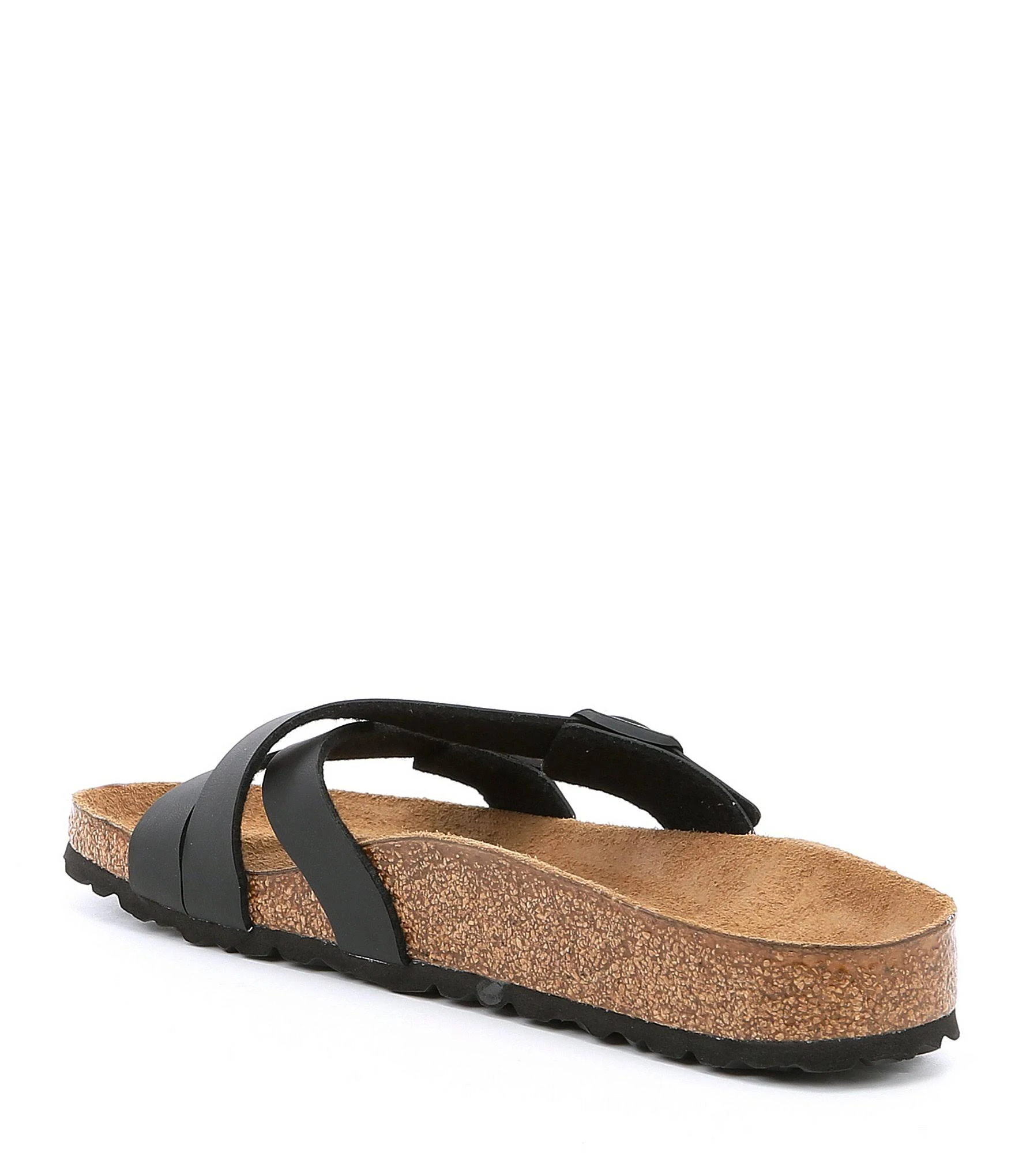 Birkenstock Women's Yao Slide - 42 Narrow - Black Birko-Flor