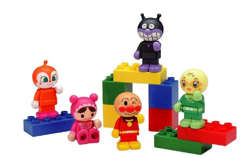 Anpanman Block Doll Play Set in conjunction with The Lab Block BlockLabo Anpanm.