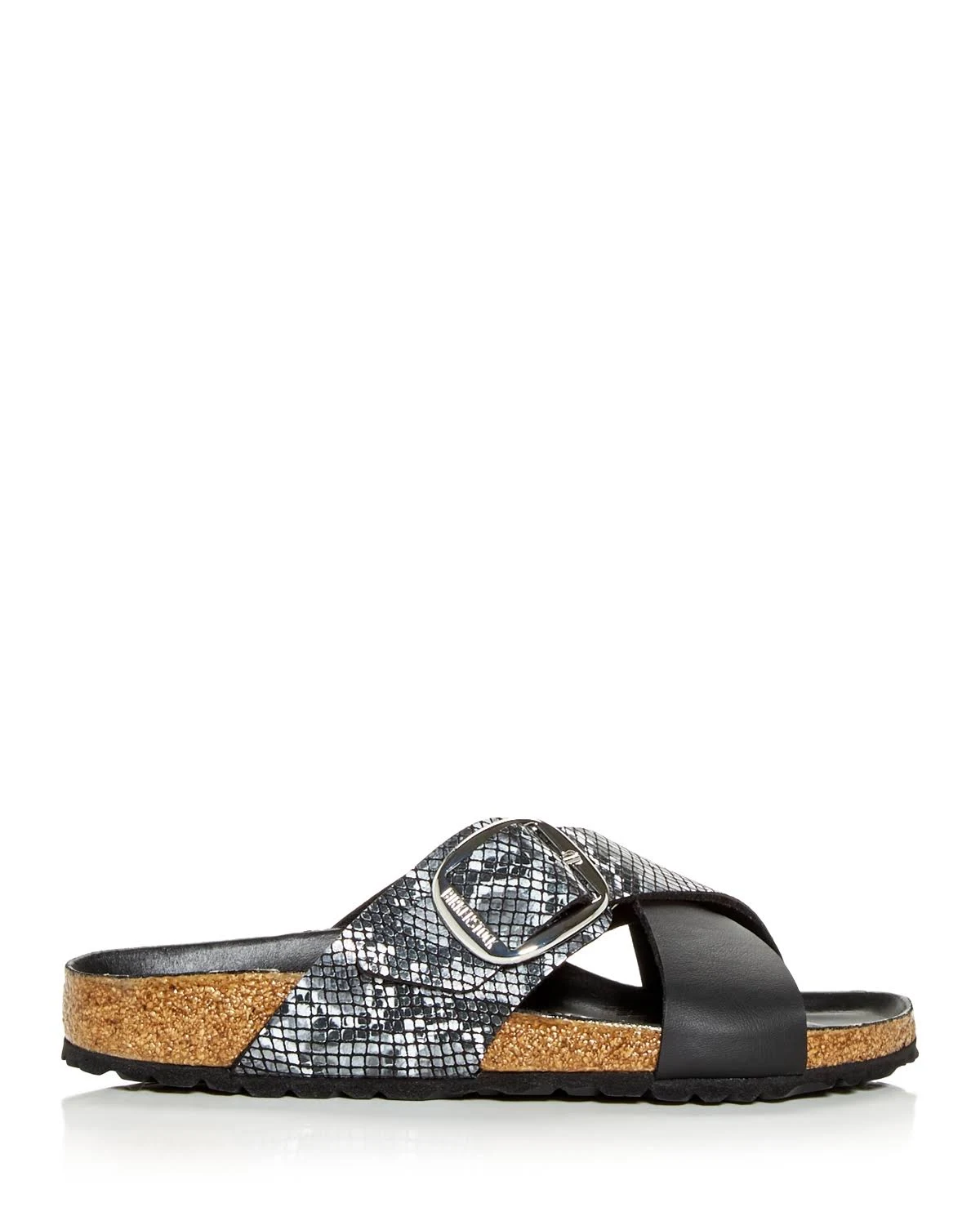 Birkenstock Siena Python Black Leather 37 N