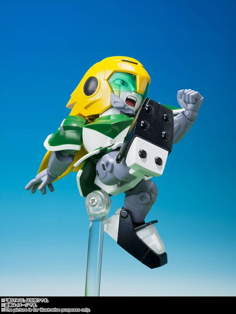 Chogokin Iron LEAGUER Mach Windy & Gold Foot