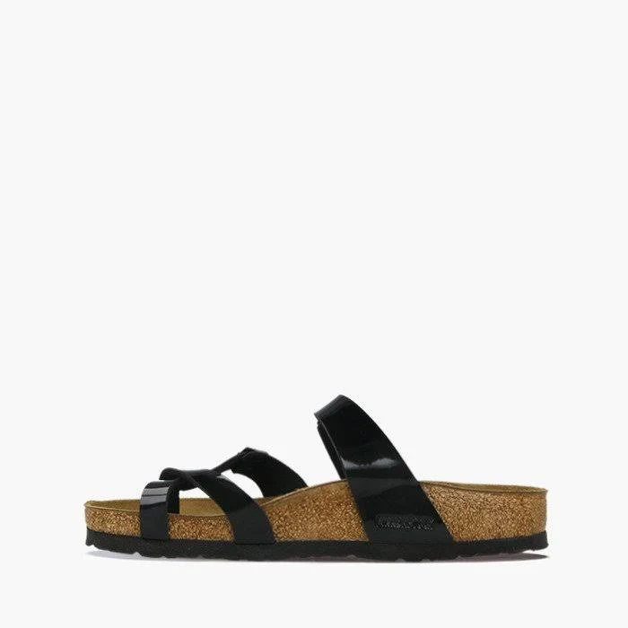 Birkenstock Mayari Birko Flor Sandals - Patent Black