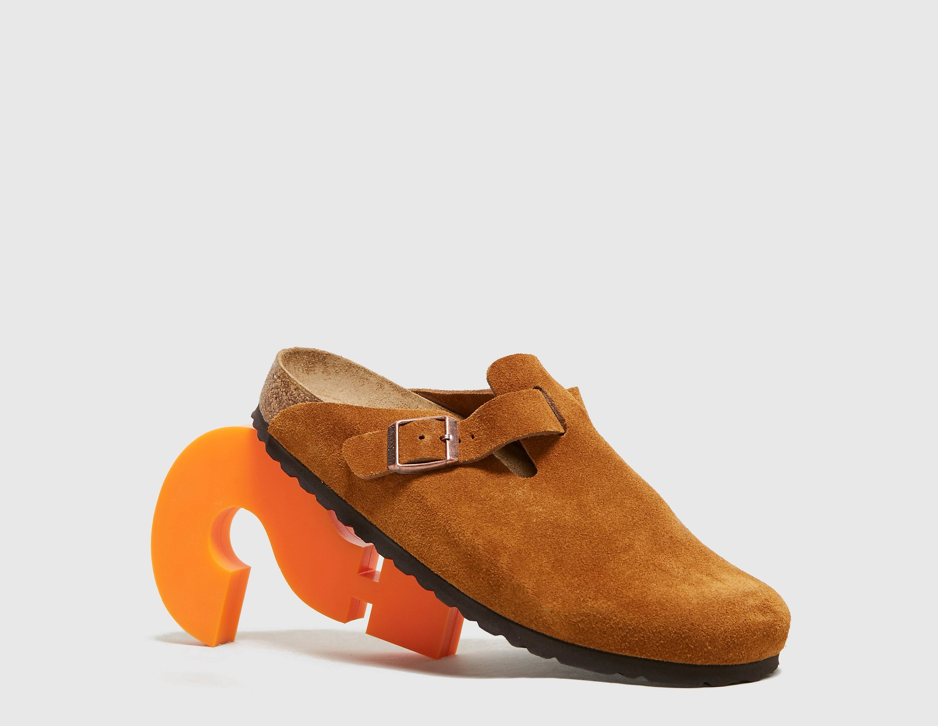 Birkenstock Boston Soft Footbed (46 Mink Suede)