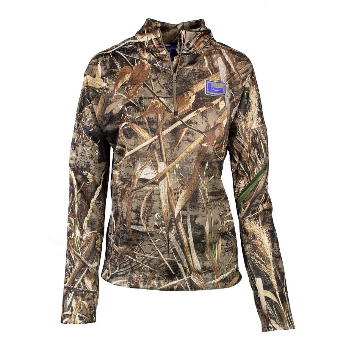 Banded Women's Tec Fleece 1/4 Zip in Realtree Max 5 Size Small