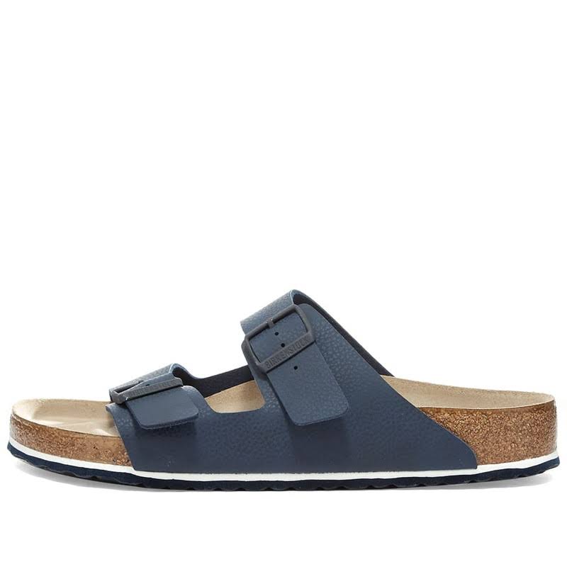 Birkenstock Arizona Birko Flor Regular Sandals - Desert Soil Blue