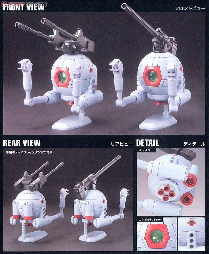 Bandai HGUC #114 Gundam RB-79 Ball Twin Set 1/144