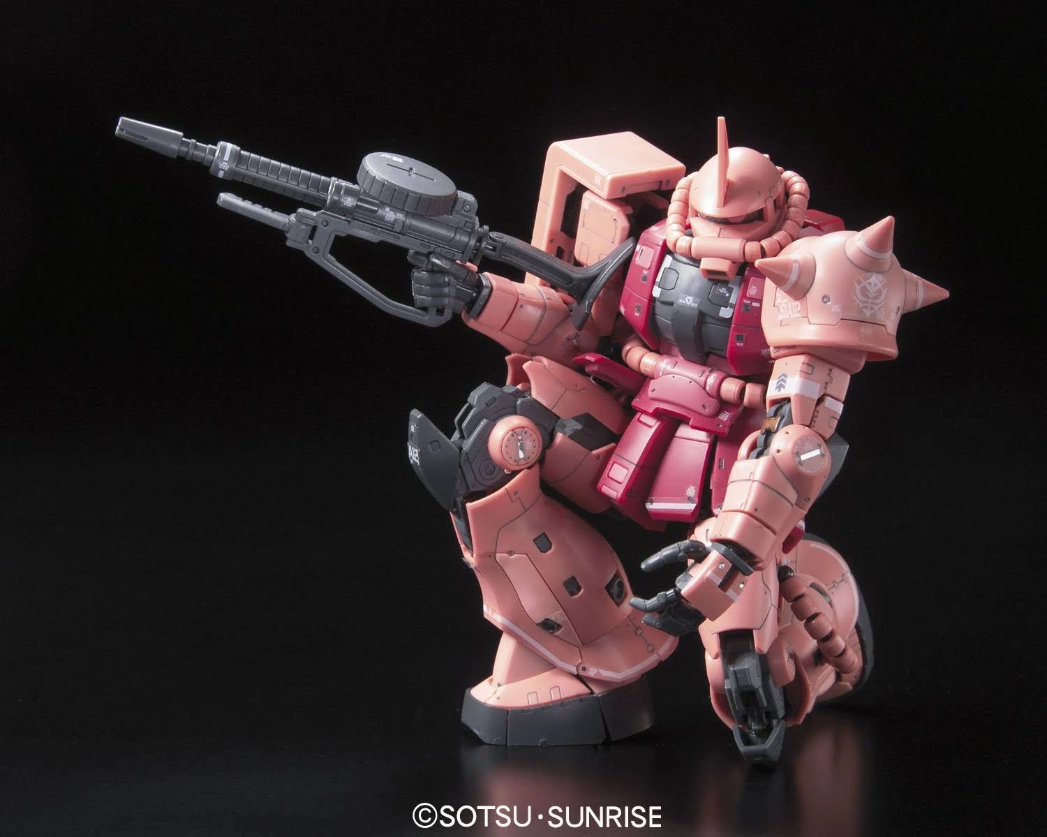 Bandai #02 MS-06S Char&s Zaku 1/144 Real Grade