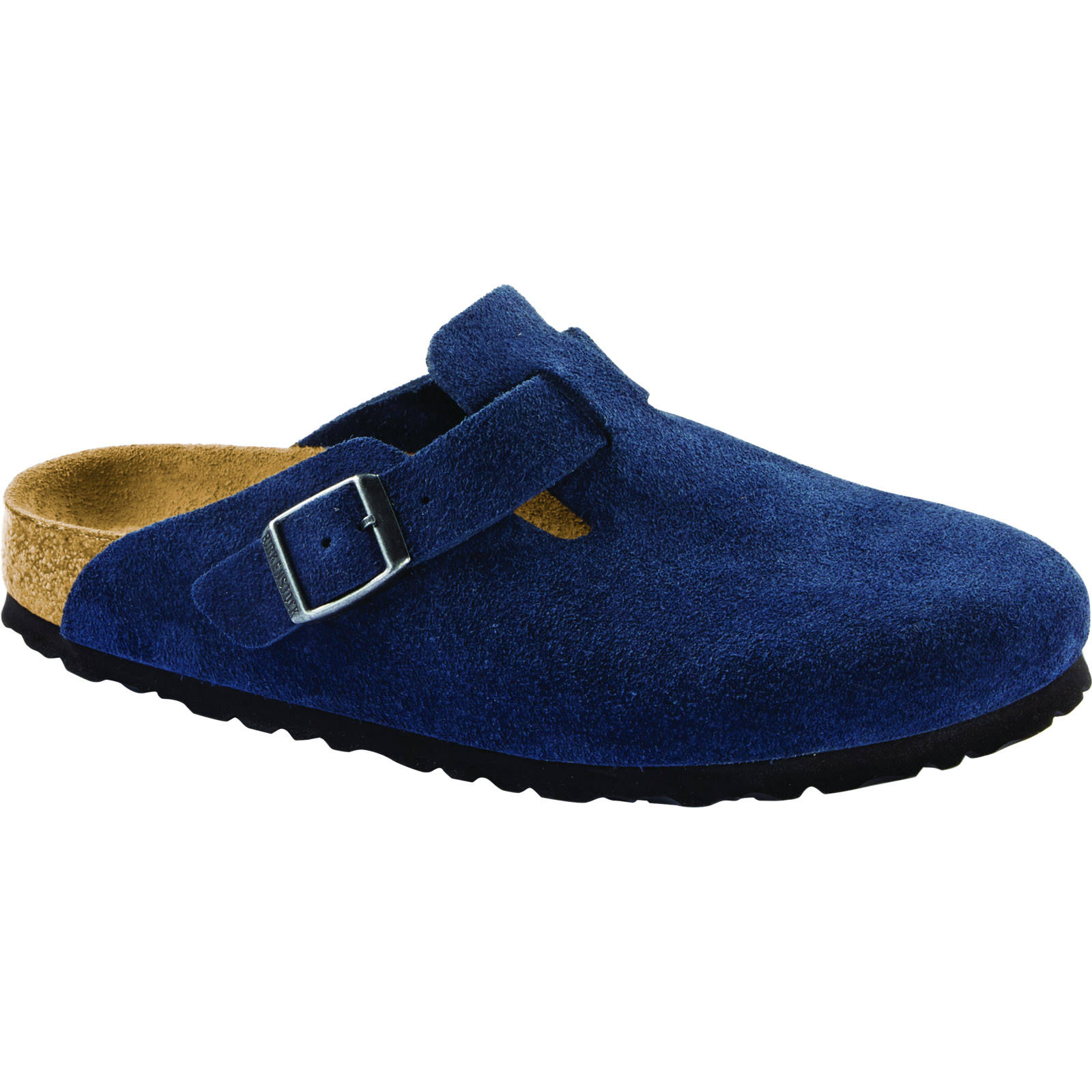 Birkenstock Boston Soft Footbed Clog Night Suede