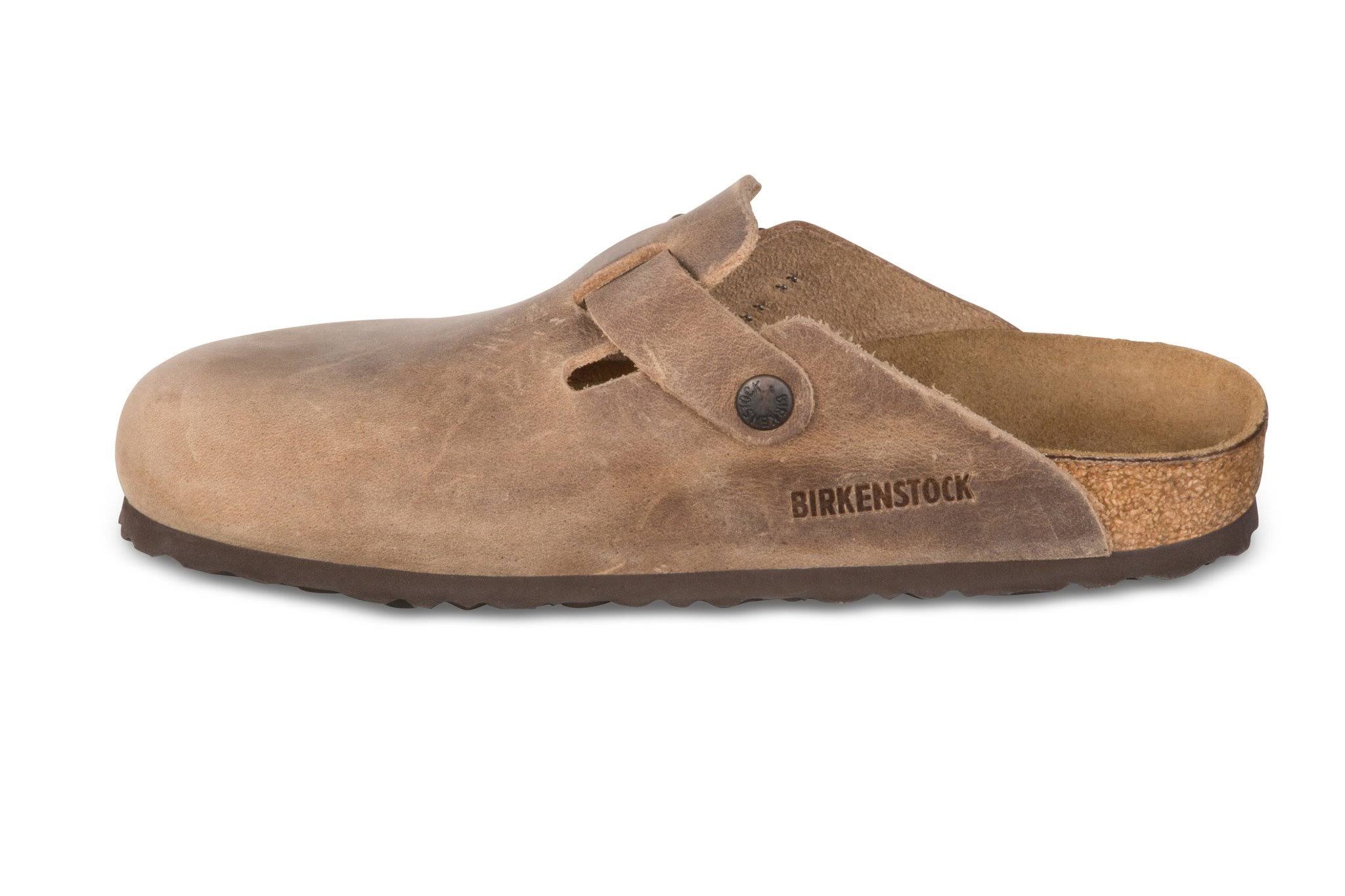 Birkenstock Boston - Oiled Leather (Unisex) Clog Shoes Tobacco Oiled Leather : 42 (US men's 9-9.5 - US Women's 11-11.5) Regular