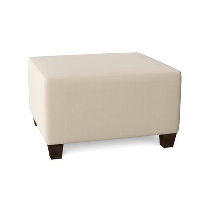 Birch Lane Lise 29x22 Rectangle Standard Ottoman Body Fabric: Oakley Ivory