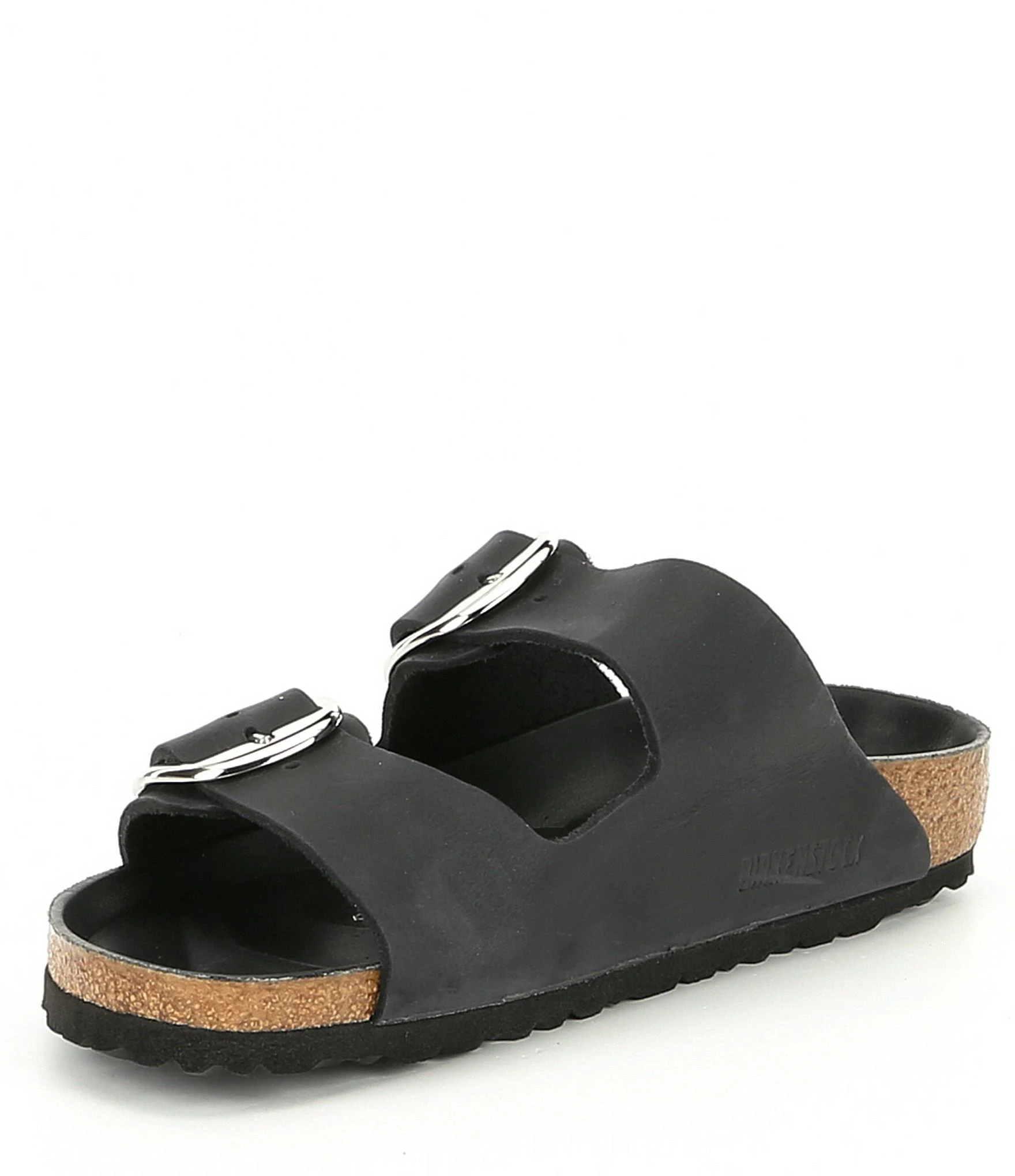 Birkenstock Women's Arizona Big Buckle Oiled Leather Black