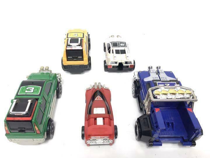 Bandai Gekisou Sentai Carranger Combined DX RV Robo Power Rangers Japan used