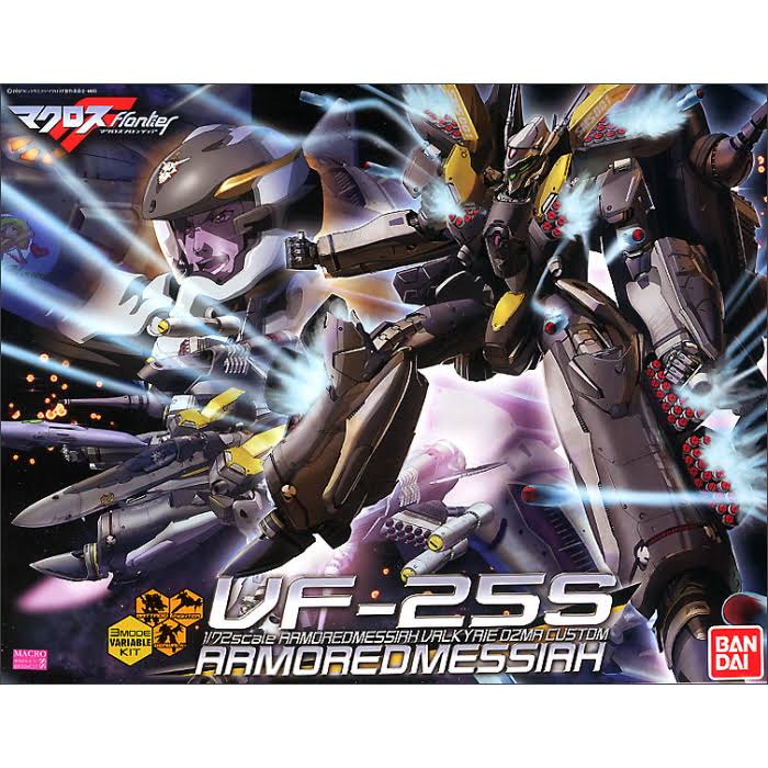 Bandai Macross VF-25S Armored Messiah Valkyrie Ozma Custom 1/72 Scale Model Kit
