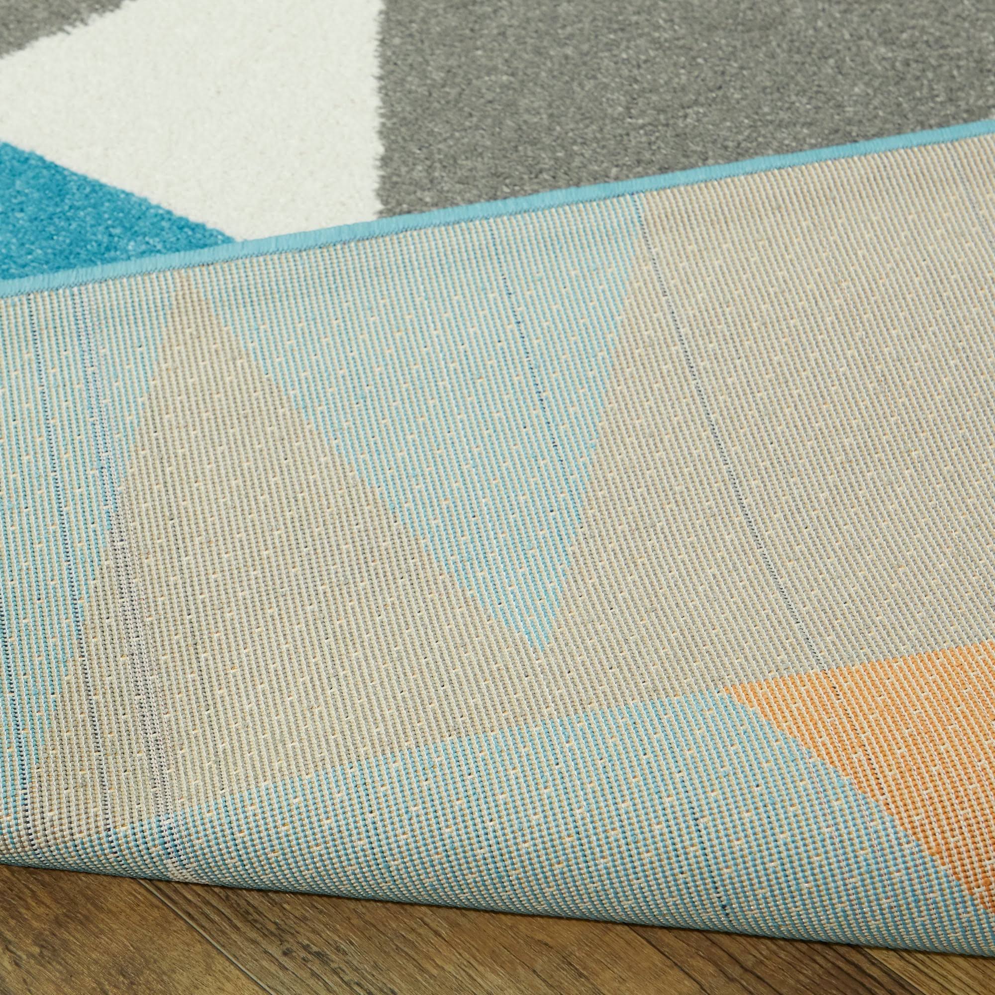 BALTA Modern Geometric Grey 8 ft. x 10 ft. Abstract Area Rug