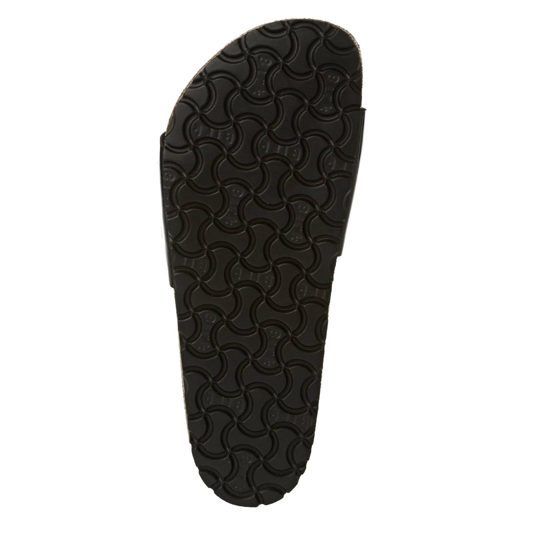 Birkenstock Madrid Birko Flor Ladies Sandals - Patent Black