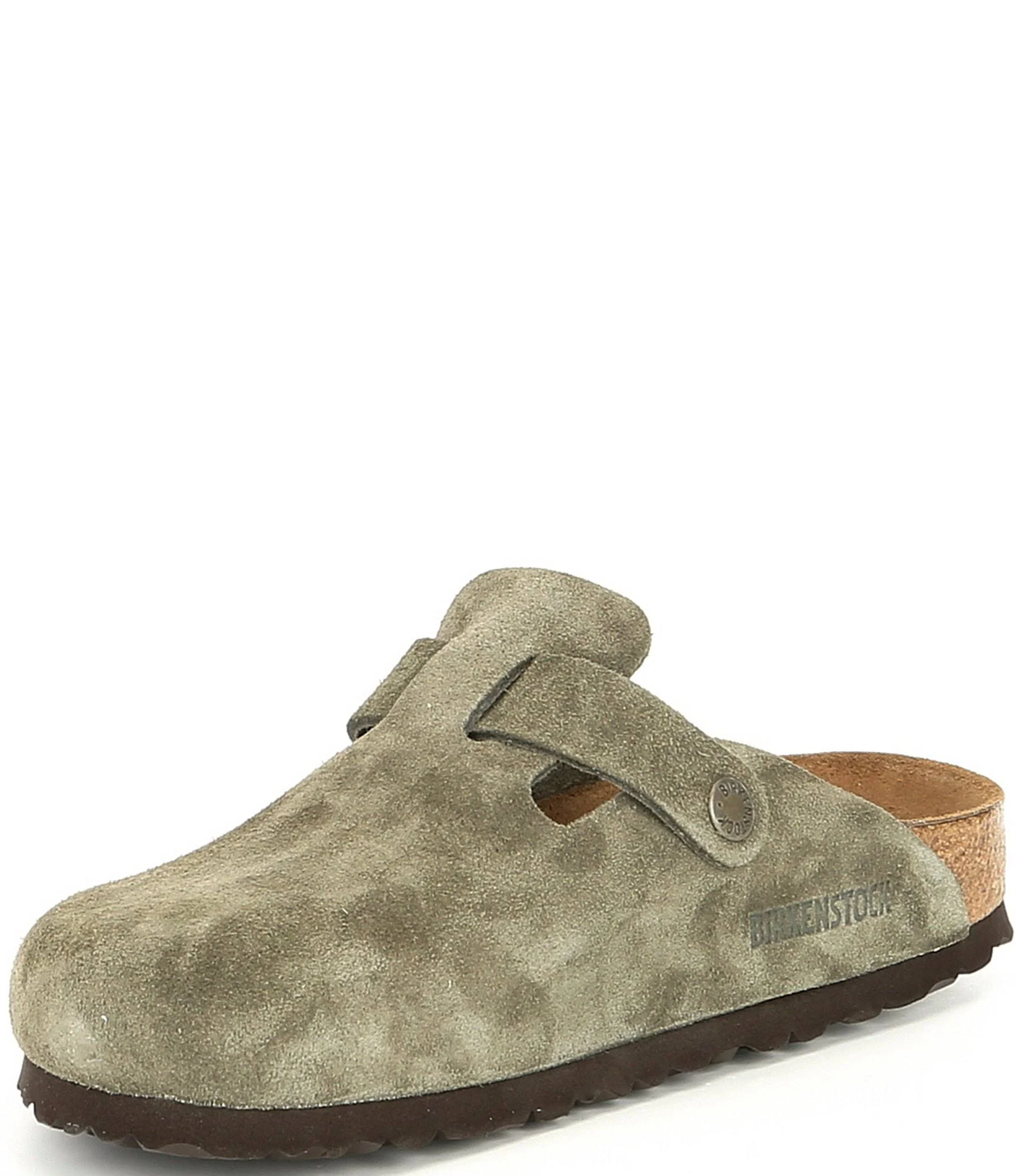 Birkenstock Boston Soft Footbed (38 Narrow Mink Suede)