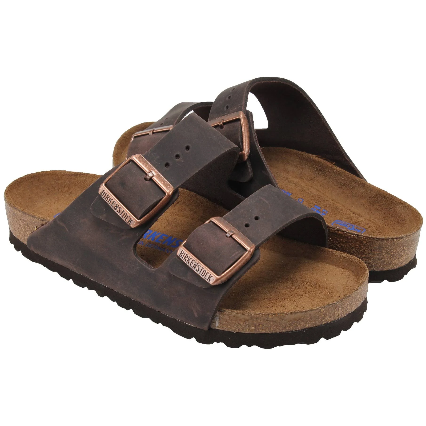 Arizona Soft Footbed in Habana Oiled Leather by Birkenstock - Size 37