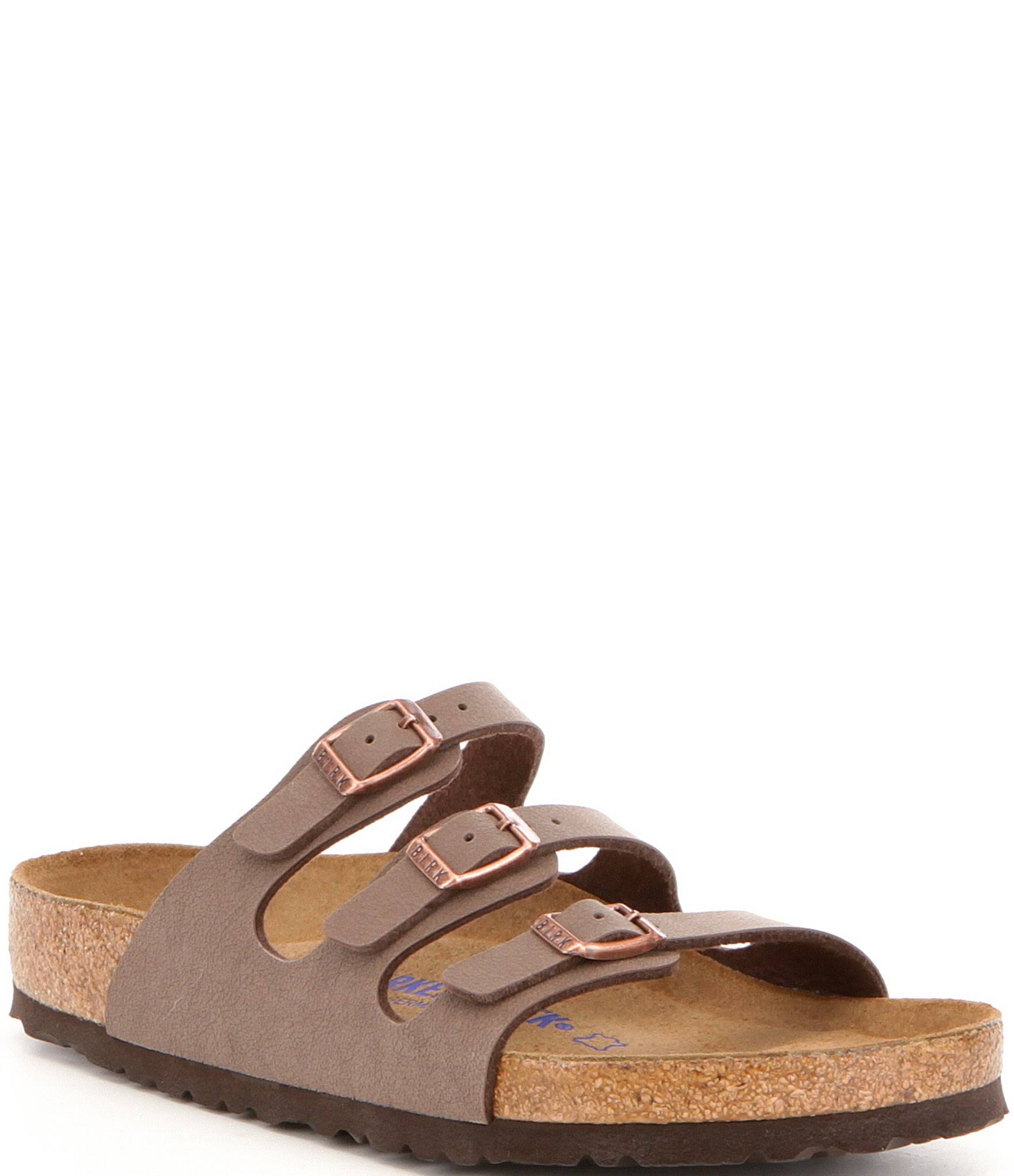 Birkenstock Women's Florida Soft Footbed Sandals, Size: 7.0, Brown