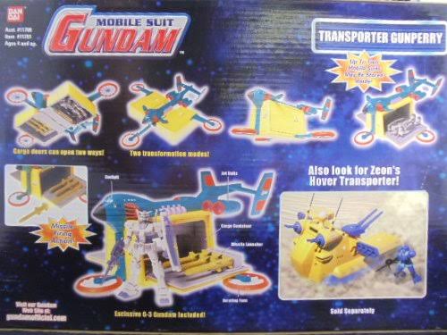 Mobile Suit Gundam - Transporter Gunperry with Exclusive G-3 Gundam Included