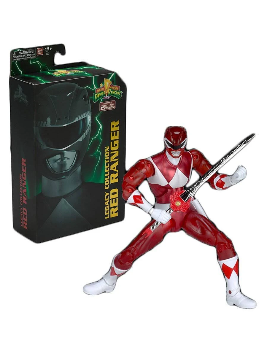 SDCC 2016 Exclusive Legacy Collection Mighty Morphin Power Rangers Red Ranger