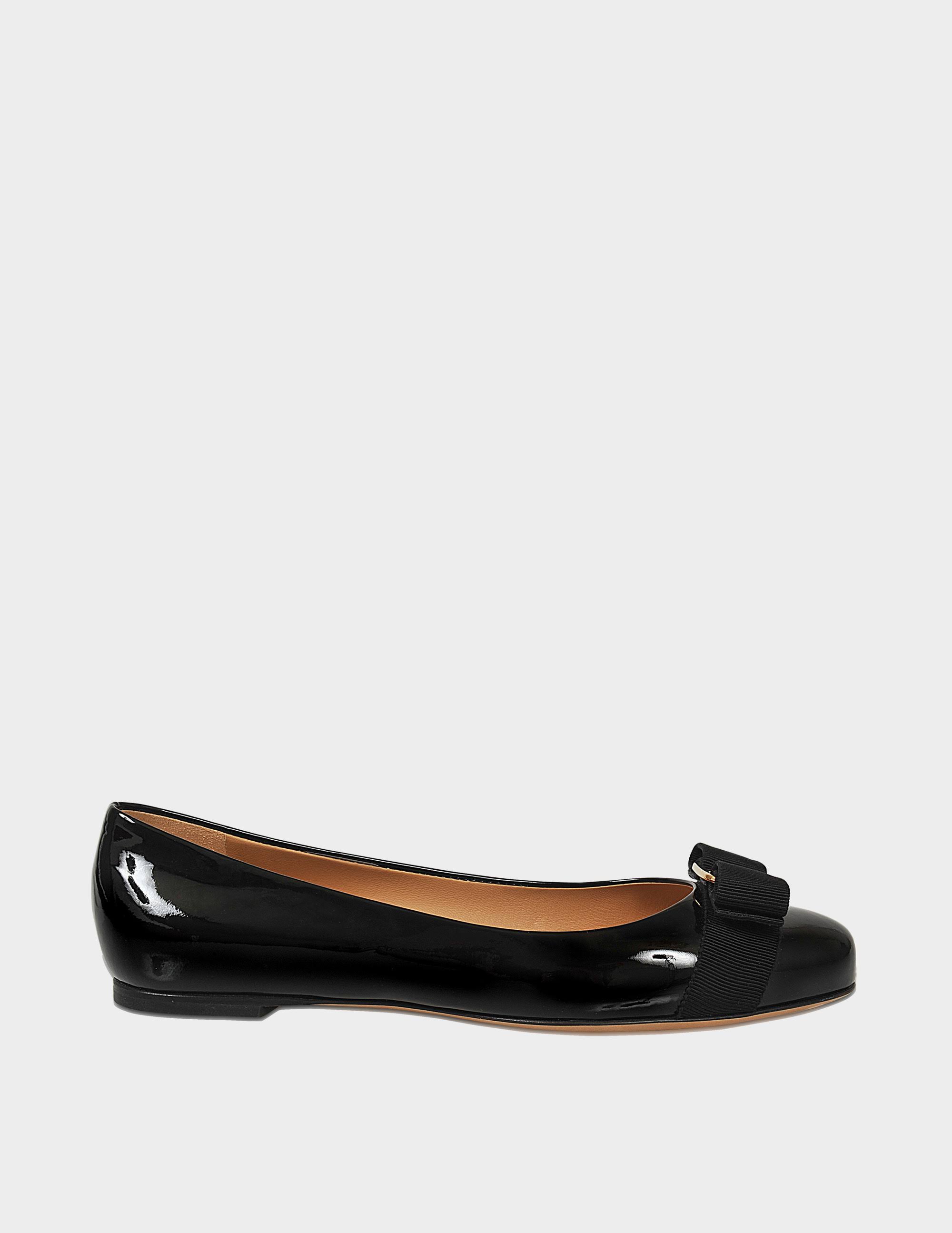 Salvatore Ferragamo Varina Patent Ballet Flat