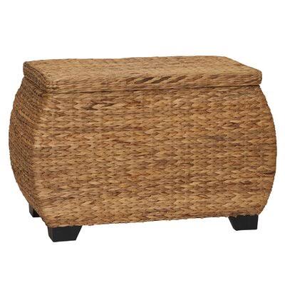 Birch Lane Natural Water Hyacinth Wicker/Rattan Box