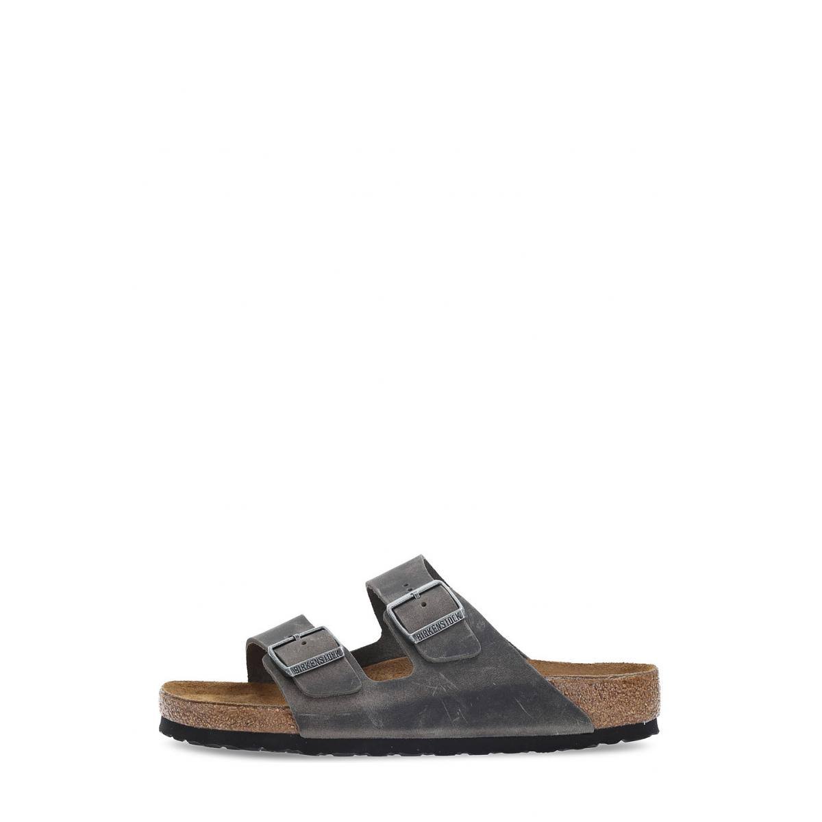 Birkenstock Arizona SFB Iron Oiled Leather