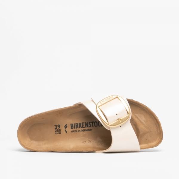 Birkenstock Madrid Big Buckle Narrow gracefull Pearl White Birkoflor 42 EU / Narrow