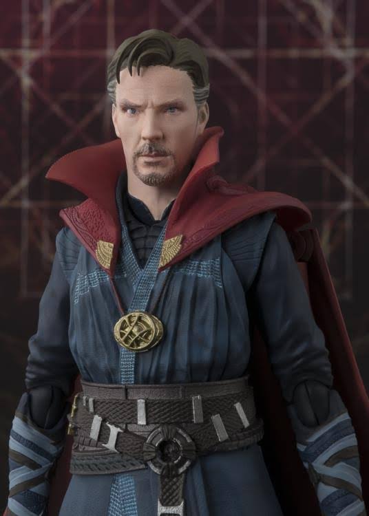 Doctor Strange S.H. Figuarts Action Figure Doctor Strange & Burning Flame Set 15 cm