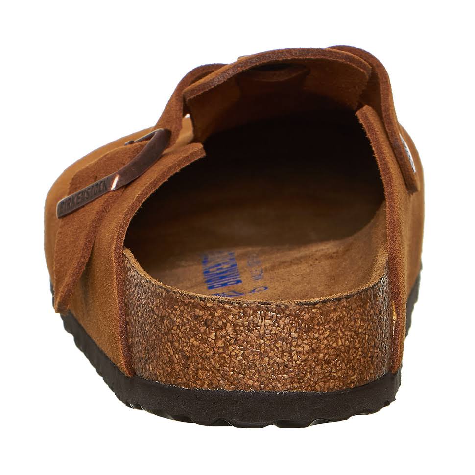 Birkenstock Boston Suede Sandals - Mink