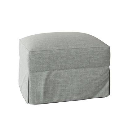 Birch Lane Young 29x22 Rectangle Standard Ottoman Body Fabric: Peerkins Denim