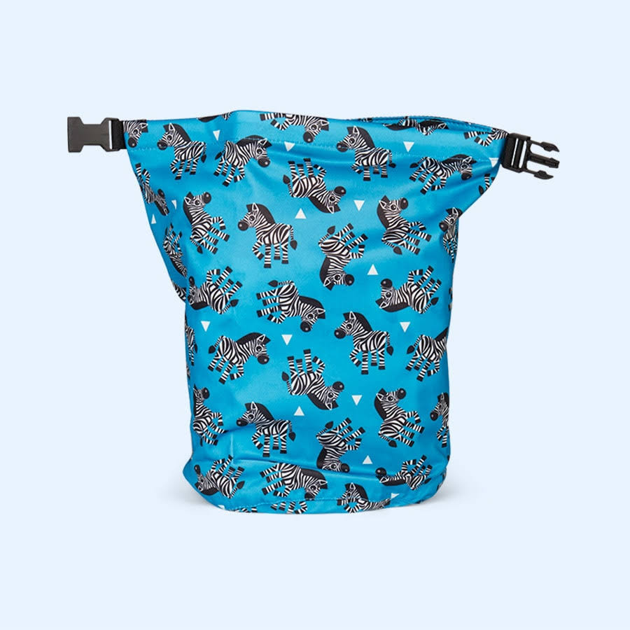 Bambino Mio Diaper Wet Bag, Zebra Crossing