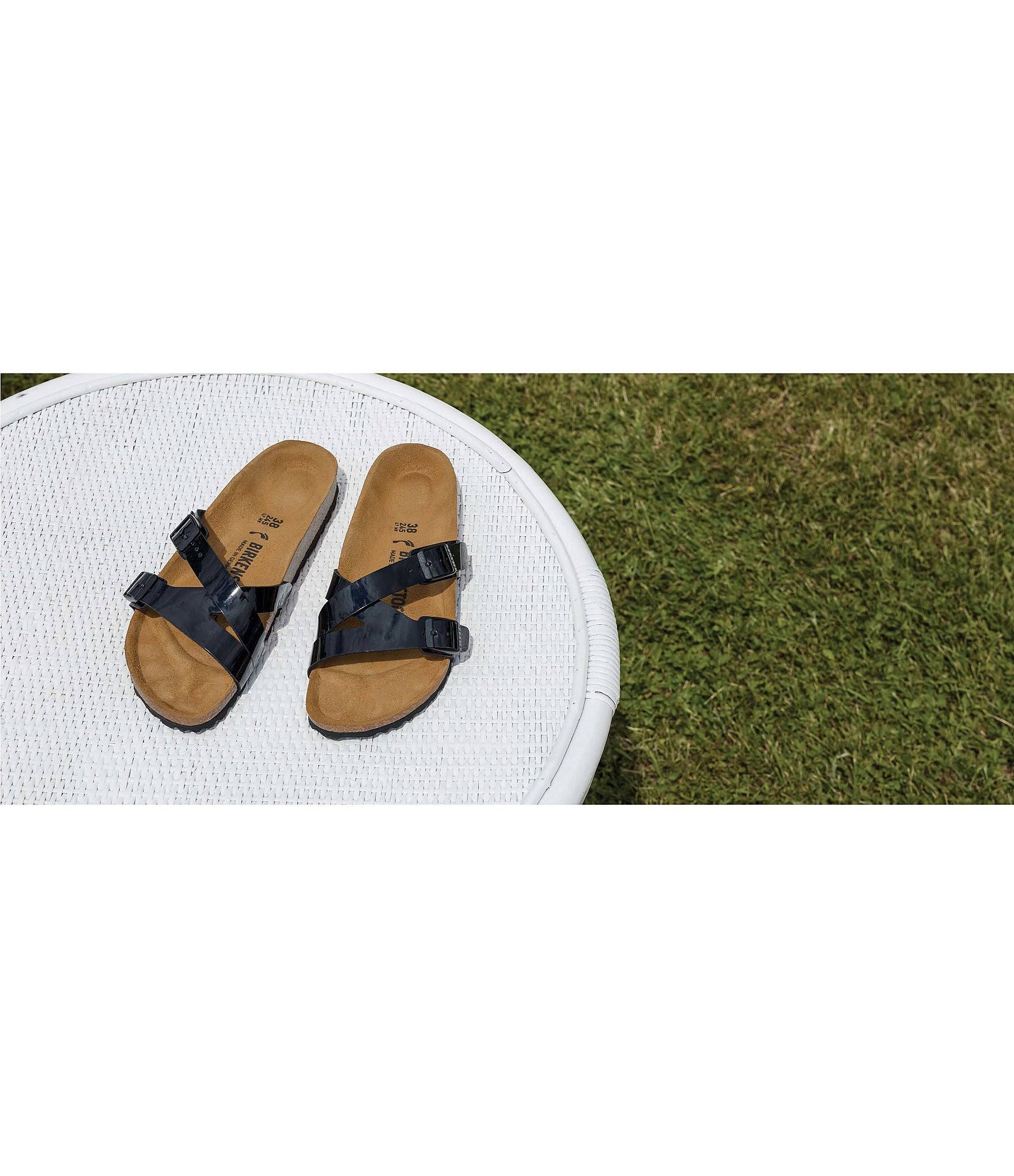 Birkenstock Women's Yao Birko-Flor Patent Black