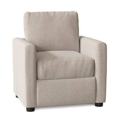 Birch Lane Cambridgeshire Armchair Body Fabric: Nobletex Platinum