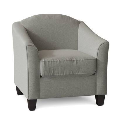 Birkett Armchair Body Fabric: Vault Spa, Leg Color: Black Walnut