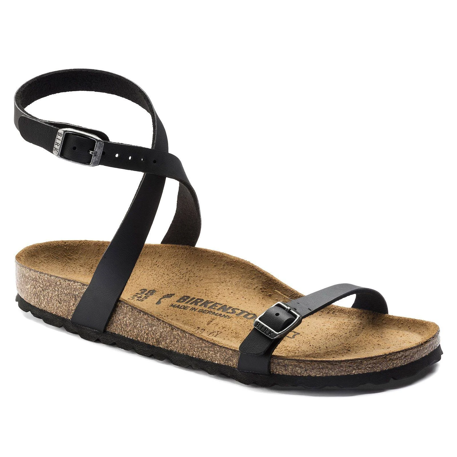 Women's Birkenstock Daloa Sandal - Black - Size 9