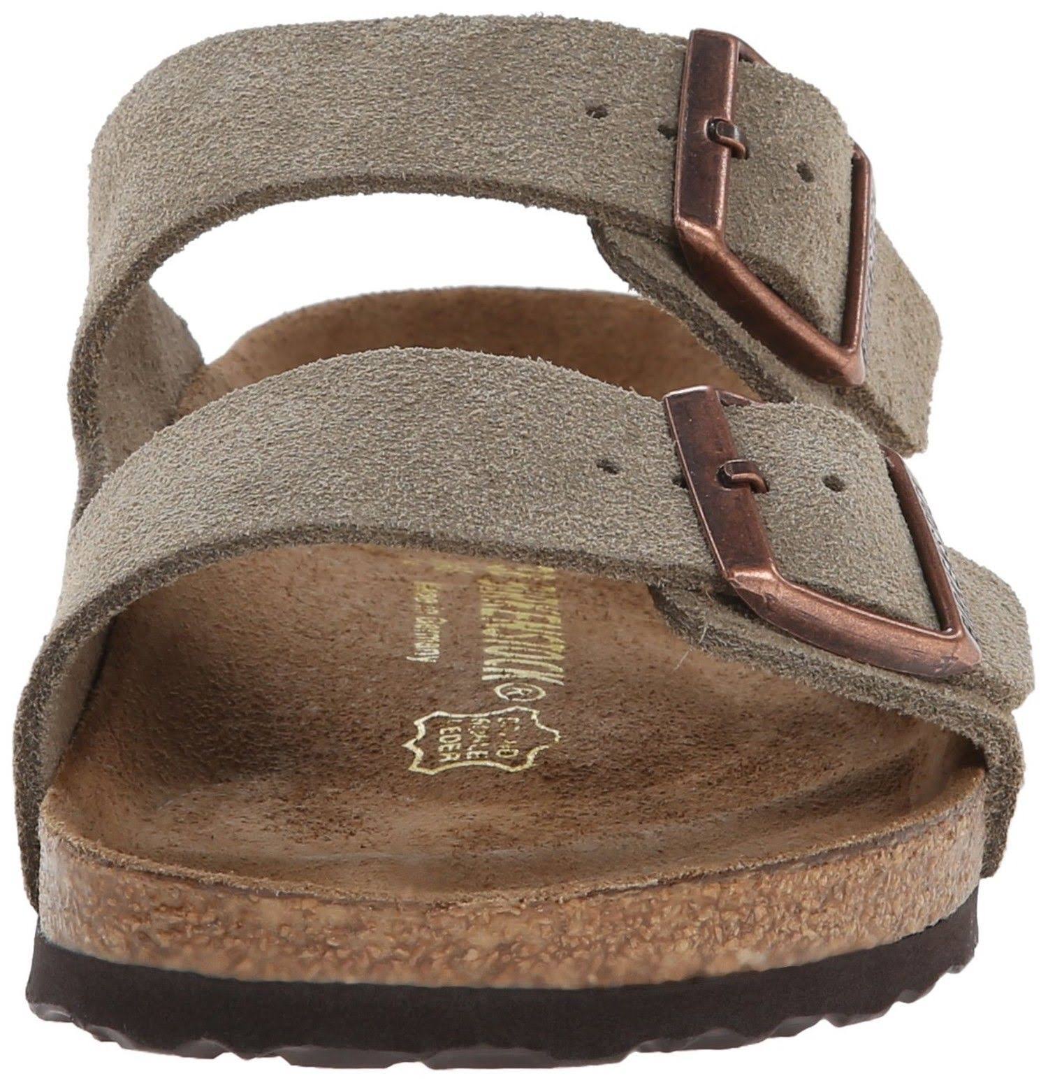 Birkenstock Arizona Sandal - 37 - Taupe Suede