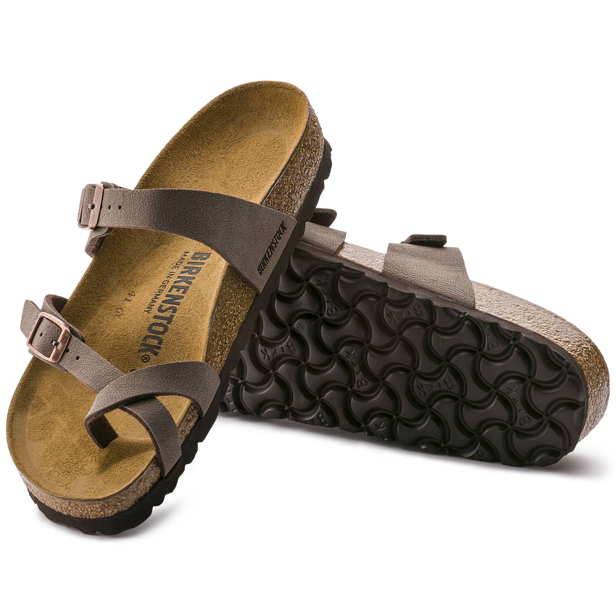 Birkenstock Mayari Birko-Flor Mocca Sandals