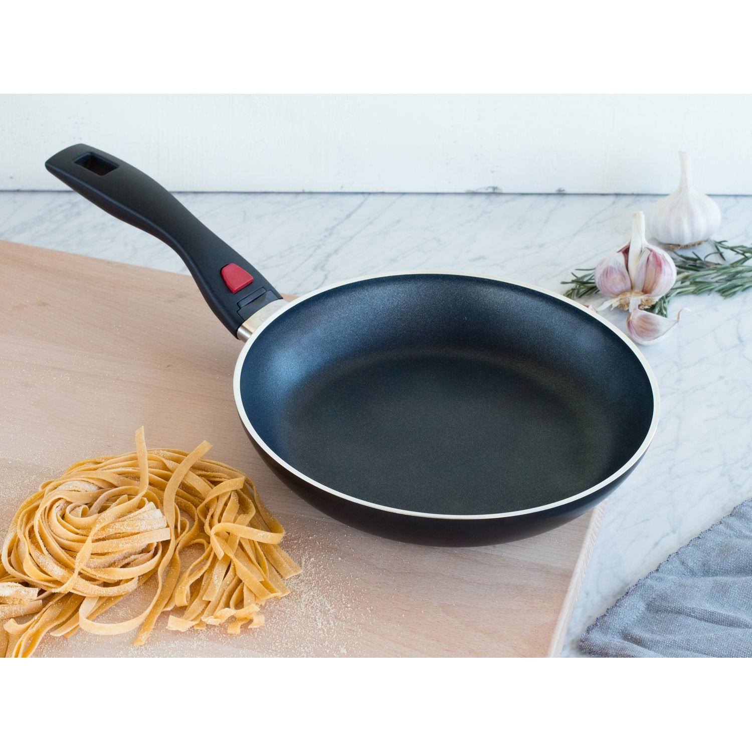 Ballarini Click & Cook Nonstick Fry Pan - Black - 11-inch
