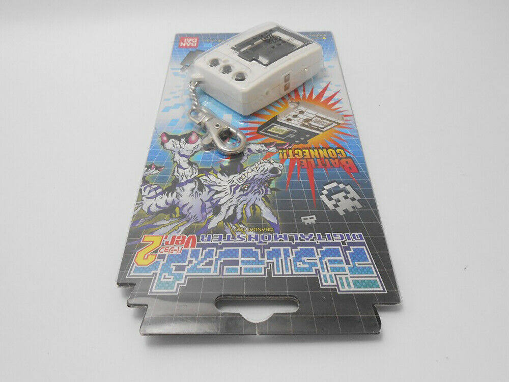 Bandai Digimon Digital Monster Version 2 Virtual Pet White Digivice Japan VPET