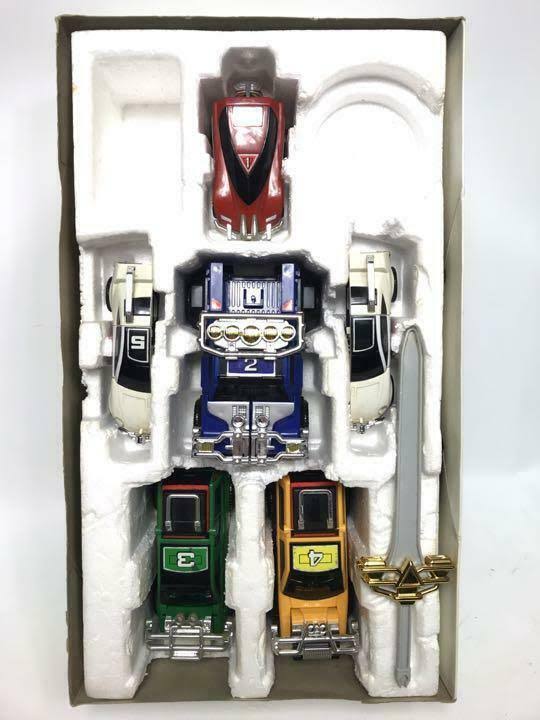 Bandai Gekisou Sentai Carranger Combined DX RV Robo Power Rangers Japan used