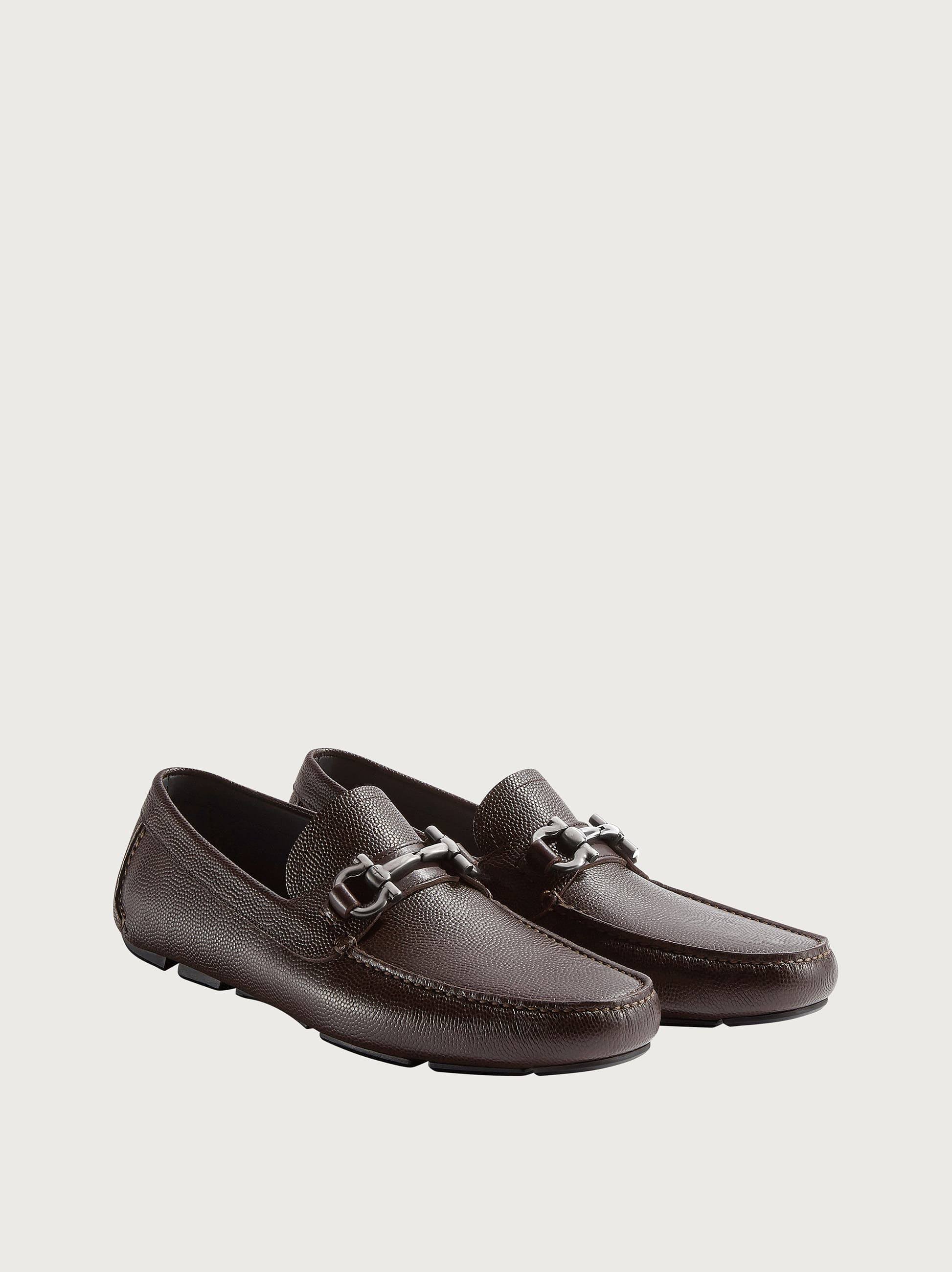 Salvatore Ferragamo Parigi Gancini Bit Leather Driver