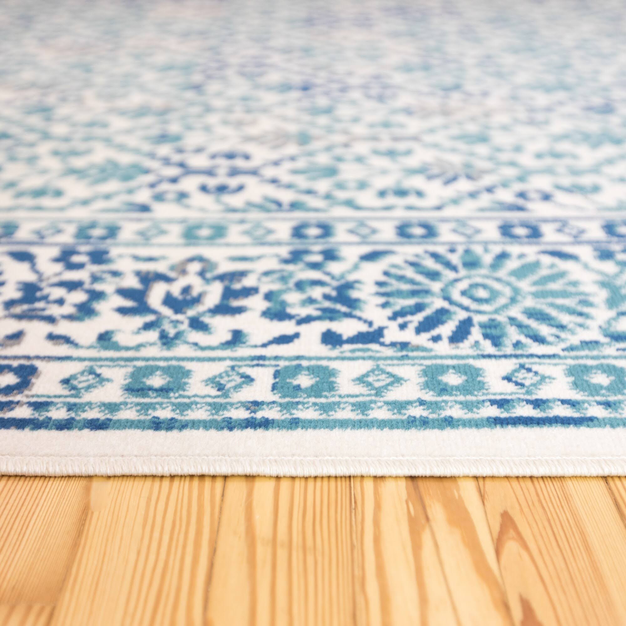 BALTA Tychon Blue 5 ft. x 7 ft. Oriental Area Rug