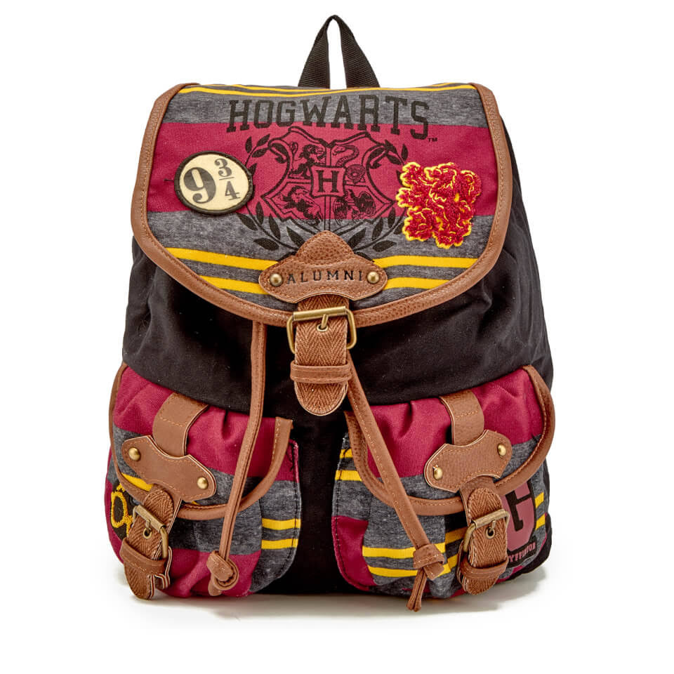 Harry Potter Patch Backpack - Black