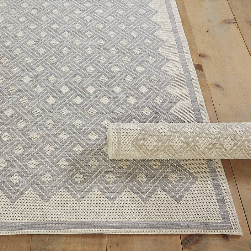 Suzanne Kasler Diamond Performance Rug Sand 1&11x22 x 3&7x22 - Ballard Designs